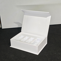Boîte rigide magnétique personnalisée pour flacons en verre de 3 ml, 5 ml, 10 ml, conception ODM et OEM, impression d'étiquettes personnalisées pour flacons