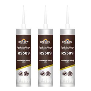 Sellador de ducha adhesivo para espejo de silicona automotriz Aplicación interior y exterior de silicona sanitaria Curado rápido antihongos - Product Image 3