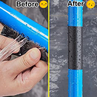 Super collant auto-adhésif fuite d'eau fuite tuyau réparation joint Flex caoutchouté ruban étanche