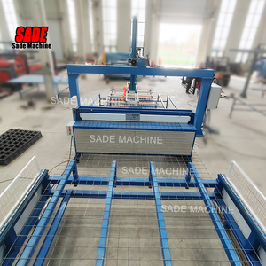 Máquina de Soldadura Automática de Malla de Alambre de Acero para Refuerzo <span class=keywords><strong>SADE</strong></span> SADE09, Control por Pantalla Táctil PLC, Acero al Carbono de Alta Rigidez - Product Image 6