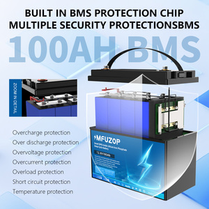 แพ็กแบตเตอรี่ลิเธียม12V 100AH สำหรับเก็บพลังงานแสงอาทิตย์แบตเตอรี่100AH 12V MF12-100เรือพลังงานแสงอาทิตย์ - Product Image 4