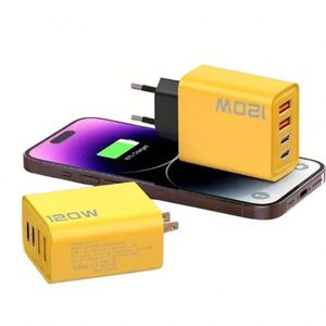 Super Fast Charging 120w Travel Charger 2 <b>Usb</b> Ports 2 Pd Power Adapter for Cellphones - Product Image 2