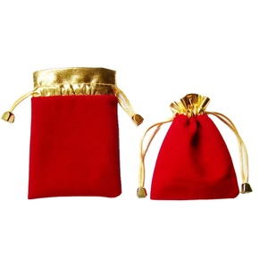 Fournitures d'emballage pour bijoux, pochette à cordon, sac cadeau, petite taille, rangement cosmétique, vente en gros pour les magasins de détail - Product Image 4