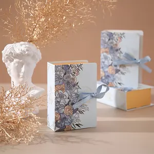 Custom-Made Nieuwe Oudheid Magische Boek Vorm Gift Box Paperboard Candy Chocolade Aanwezig Verpakking Doos Voor Bruiloft Verjaardagscadeau