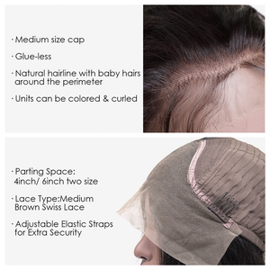 วิกผมบ๊อบตรง Kbeth รุ่นปี <span class=keywords><strong>2021</strong></span> แฟชั่น แนวผมดูเป็นธรรมชาติ พร้อมผมเบบี้แฮร์  แบบ 4x4 และ 13*4 วิกผมแท้จากบราซิล  แบบลูกไม้ด้านหน้าสั้น - Product Image 4