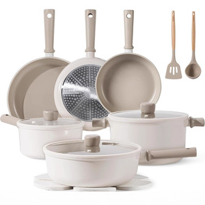 Nuevo Juego de Utensilios de Cocina Antiadherentes de Aleación de Aluminio Wheatstone - Sartén Portátil, Olla para Sopa <span class=keywords><strong>y</strong></span> Cocina de Inducción para Uso Doméstico - Product Image 1