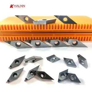 Hot selling PCD inserts for aluminum and copper in Russia PCD cutting tools DCGT CCGT VCGT TCGT