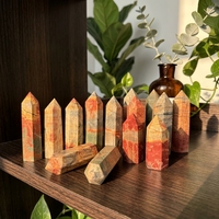 Offre Spéciale : Pierre Naturelle, Gemme Énergétique, Produits de Guérison, Artisanat en Cristal, Tour en Jaspe Creek pour la Décoration Intérieure