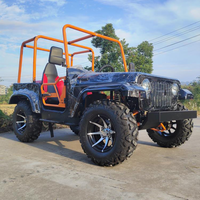 Quad à 4 places, 2 roues motrices, 320 cm³, essence, transmission par arbre, moto à 4 roues, jeep pour adultes, tout-terrain, buggy des dunes