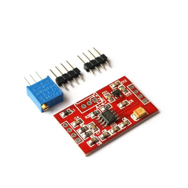 MV/microvolt signal amplifier voltage amplifier AD623/AD620 instrumentation amplifier module