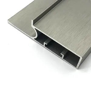 Алюминиевые профили, стеклянная рамка шкафа, алюминиевый кухонный профиль для двери шкафа