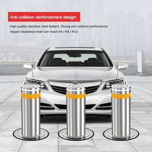 Nóng bán trafic tín hiệu bollard bãi đậu xe có thể thu vào bollards bãi đậu xe poller bollard rào cản - Product Image 6