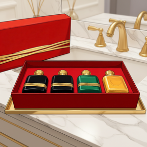 Ensemble de parfums pour le corps Eau de Parfum longue durée de marque originale, senteurs agrumes, épicées, florales, boisées, noix de coco, rose, pour hommes et femmes modernes et élégants - Product Image 4