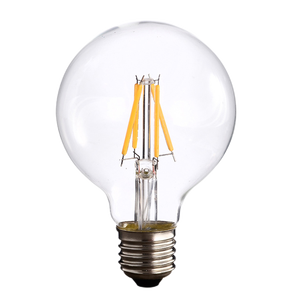 Phổ biến nhất G80 2W 4W 6W 8W <span class=keywords><strong>LED</strong></span> Filament bóng đèn cổ điển rõ ràng hổ phách ấm Trắng toàn cầu cho Trang chủ trang trí nhôm E12 B22 G9 <span class=keywords><strong>G4</strong></span> - Product Image 2