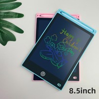 Tablette d'écriture effaçable LCD numérique électronique à écran couleur en plastique de 8,5, 10 et 12 pouces avec batterie intégrée pour jouets d'enfants