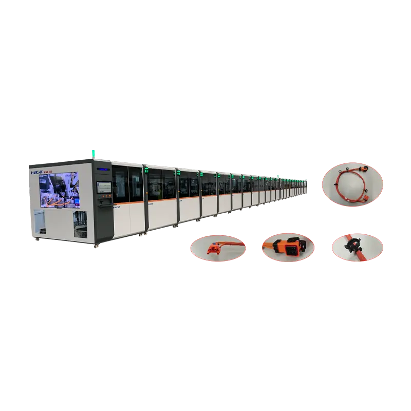 Machine automatique de traitement de câble HBQ-960 nouvelle énergie machine de fabrication de fil et de câble
