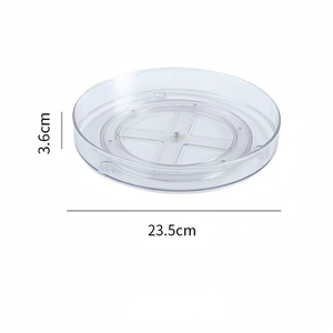 Organizzatori Girevoli Vassoio Lazy Susan Porta Spezie per Armadietto da Cucina, Frigorifero, Bagno, Organizzazione Trucchi per Mobiletto da Toeletta - Product Image 6