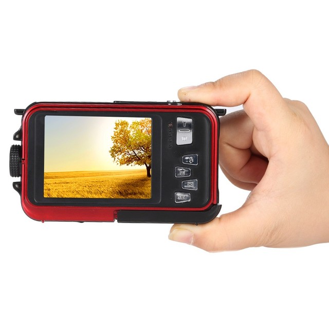 Factory Oem/Wholesale/Dropshipping Waterproof Digital Camera With Dual Display