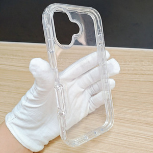 Capa de Telefone Transparente à Prova de Choque para <span class=keywords><strong>OPPO</strong></span> A53 A54 A57 A77 A95 N300 Reno 6lite, Venda por Atacado - Product Image 2