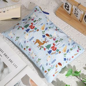 กระเป๋าเครื่องสำอางผ้าแคนวาสแบบมีซิปกระเป๋าเก็บของกระเป๋าเครื่องสำอางสำหรับเดินทางกระเป๋าเครื่องสำอางกระเป๋าผ้าใบพิมพ์ลายแบบกำหนดเอง - Product Image 4