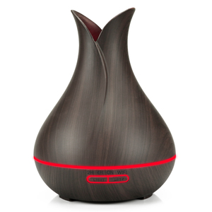 Humidificateur d'air ultrasonique rétro classique et diffuseur d'huiles essentielles avec lumières LED 7 couleurs, idéal pour la voiture, garantie 1 an - Product Image 4