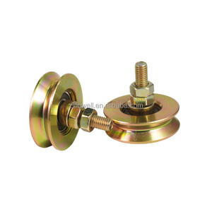 ล้อเลื่อนประตูเหล็กแบบหนา ดีไซน์ทันสมัย ขายดี พร้อมลูกปืนคู่ ร่อง U/<span class=keywords><strong>V</strong></span>/Y  ล้อเลื่อนประตูและหน้าต่างขายดีอันดับต้นๆ - Product Image 2