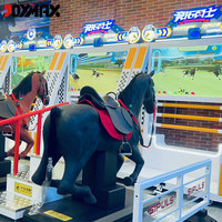 Simulateur de sport électronique à pièces, simulateur de course de chevaux royal, simulateur de course de maison pour centre de jeux