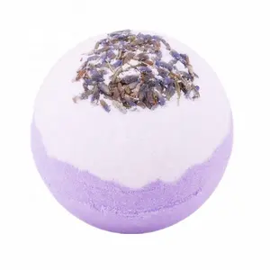 Fábrica de perfume de lavanda, feita à mão, para banho, com flores secas, venda quente, cuidados com a pele, hidratação, bombas de banho