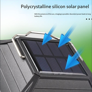 Lámparas LED Solares con Sensor de Movimiento IP65 para Hogar y Carretera, Uso en Exteriores, Jardín, Placas de Identificación para Puertas, Impermeables - Product Image 5
