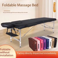 Table de massage pliable moderne et portable ShiLu Factory, réglable en hauteur, multi-usages, lit pour extensions de cils, salon de beauté, spa, tatouage, thérapie, PU
