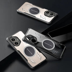 <span class=keywords><strong>Coque</strong></span> de téléphone <span class=keywords><strong>pour</strong></span> <span class=keywords><strong>Honor</strong></span> 400 200 9X <span class=keywords><strong>8S</strong></span> Pro 400 200 90 Smart Lite, étui PC+TPU magnétique avec dissipation thermique, protection contre les chutes et les chocs - Product Image 6