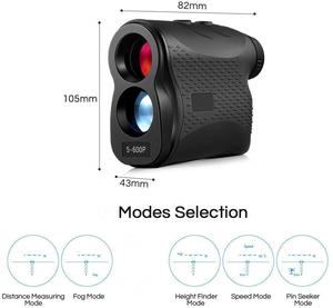 Groothandel Hoge Precisie 600M Golf Laser Afstandsmeter Handheld Hd <span class=keywords><strong>Oem</strong></span> <span class=keywords><strong>Range</strong></span> <span class=keywords><strong>Finder</strong></span> Voor Golf Jacht Schieten 905nm Laser Type - Product Image 6