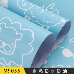 <span class=keywords><strong>Papel</strong></span> <span class=keywords><strong>tapiz</strong></span> de dibujos animados 3D para habitación de niños, pegatina de PVC, <span class=keywords><strong>papel</strong></span> de pared - Product Image 6