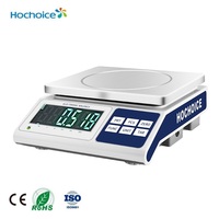Balance numérique directe d'usine 1g 0.1g haute précision 30kg 40kg avec tour d'éclairage et interface RS232