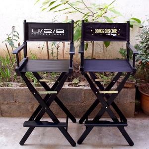 <span class=keywords><strong>Chaise</strong></span> pliante <span class=keywords><strong>de</strong></span> <span class=keywords><strong>réalisateur</strong></span> écologique haut <span class=keywords><strong>de</strong></span> gamme avec toile multicolore et cadre en bois dur chinois pour événements en plein air et occasions <span class=keywords><strong>de</strong></span> maquillage - Product Image 1