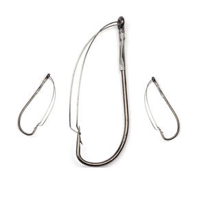 Hameçon de pêche à la ligne en acier au carbone anti-accroc à crochet unique 102030 pour accessoires de pêche à la ligne - Product Image 2