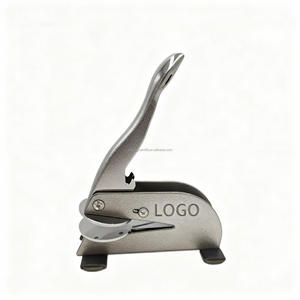 Pinza de Estampado en Relieve Portátil de Acero para Sellos Personalizados con Logotipo para Sobres, Papel, Certificados, Invitaciones de Boda - Product Image 4