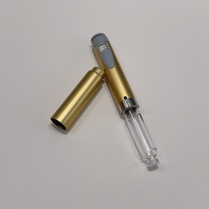 Pluma inyectora metálica reutilizable con soporte para cartucho de 3 ml y marcado de escala - Product Image 4