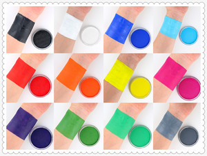 Pintura Facial al <span class=keywords><strong>por</strong></span> Mayor a Base de Agua Blanca para <span class=keywords><strong>Cara</strong></span>, Pintura Corporal Blanca para Uso Facial - Product Image 2