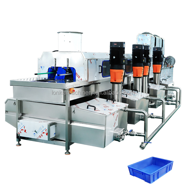 Industrial Automatic Plastic Crate Pallet Basket Box Chicken Cage Egg Tray Tunnel Washing Washer Cleaning Machine