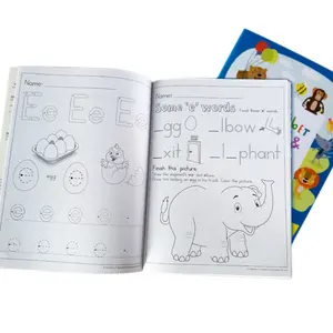 Alphabet anglais stylo contrôle exercice labyrinthe jeu enfants vacances devoirs livre jeunes enfants connecter