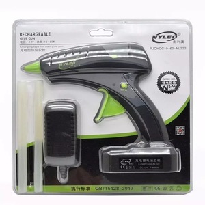 Pistola de Pegamento Caliente Inalámbrica Recargable NyLeo de 60W con Batería de Litio para Uso Industrial y Doméstico - Product Image 3