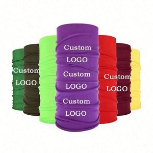 ผ้าพันคอ/ผ้าปิดหน้าอเนกประสงค์ ระบายอากาศได้ดี ยืดหยุ่น ไร้ตะเข็บ ผลิตจากผ้าฝ้าย 100% ป้องกันแสงแดด เหมาะสำหรับเล่นกีฬาและกิจกรรมกลางแจ้ง ขายส่ง - Product Image 1