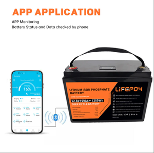 LiFePO4 100Ah/200Ah <span class=keywords><strong>12V</strong></span>/24V ソリッドステートバッテリー 家庭用太陽光発電システム用 3000サイクル - Product Image 6