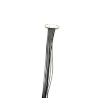 Fabrikpreis LVDS Koaxialkabel 100MM Grau DF36-15P UL1354 32AWG Kabelkonfektion für Digitalbildschirme, Computer, Fernseher