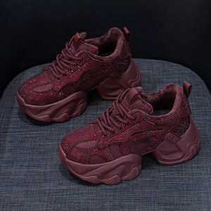 Zapatos de Mujer Full Sky <span class=keywords><strong>Star</strong></span> Water Diamond 2025, Nuevos, con Suela Gruesa, Aumento de Altura Interior, Casuales, Versátiles y a la Moda - Product Image 3