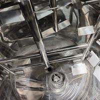 Mélangeur émulsifiant homogénéisateur sous vide 500L pour la fabrication de crèmes, lotions, sérums, gels, shampoings et produits cosmétiques et de soins de la peau