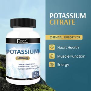 Suplemento de Potasio con Etiqueta Personalizada, Apoyo a la Salud Inmunológica para Adultos, 120 Cápsulas, Extractos Vegetales de Potasio - Product Image 2