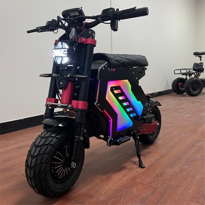 Scooter Eléctrico Plegable para Adultos GT-R8 NFC de 10000W 15000W con Motor Dual, Batería Extraíble de 72V/40Ah/50Ah y Ruedas de 13 Pulgadas - Product Image 2