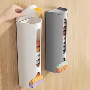 Custom Modern Wall-Mounted No-Drill Underwear & Socks Storage Box PP Plastic Eco-Friendly Clothes Organizer for Closet Wardrobe - Product Image 4